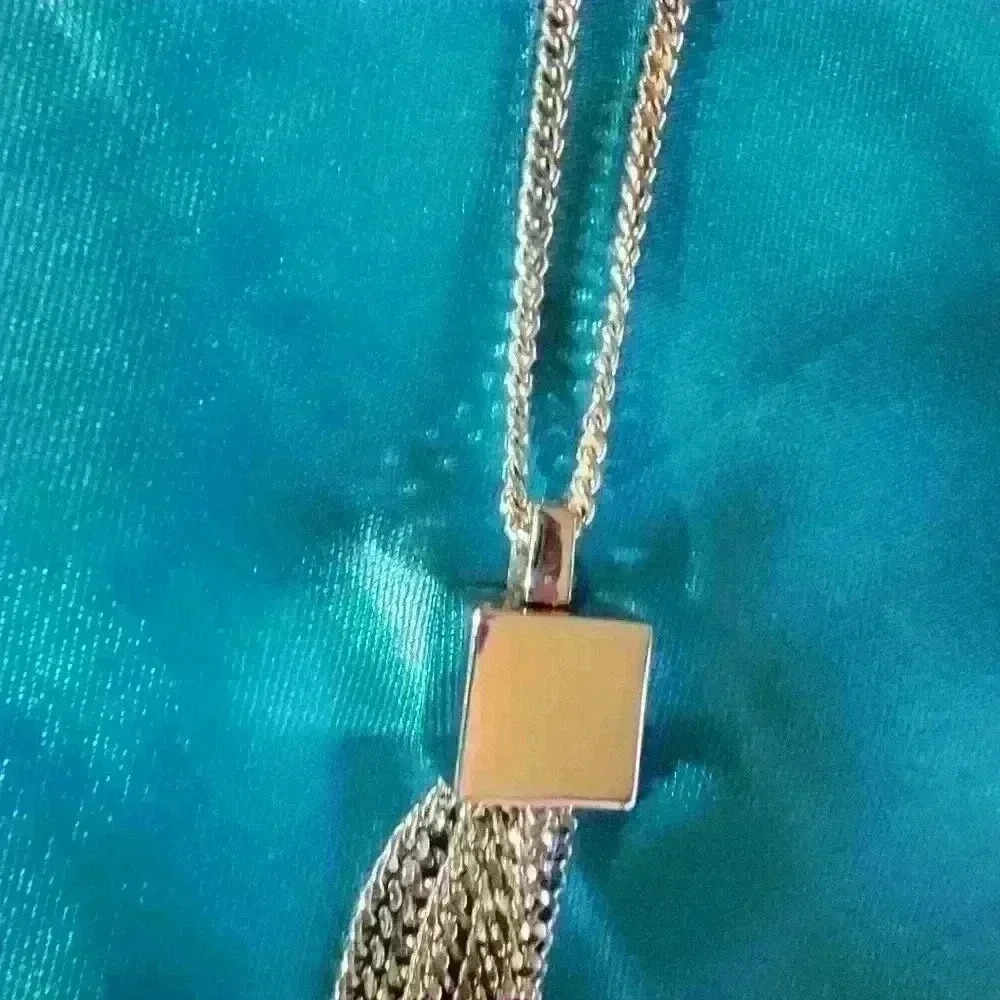 Monet Silvertone Chain Necklace - Picture 4 of 5